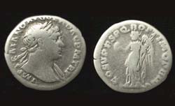 Trajan, Denarius, Victory Reverse